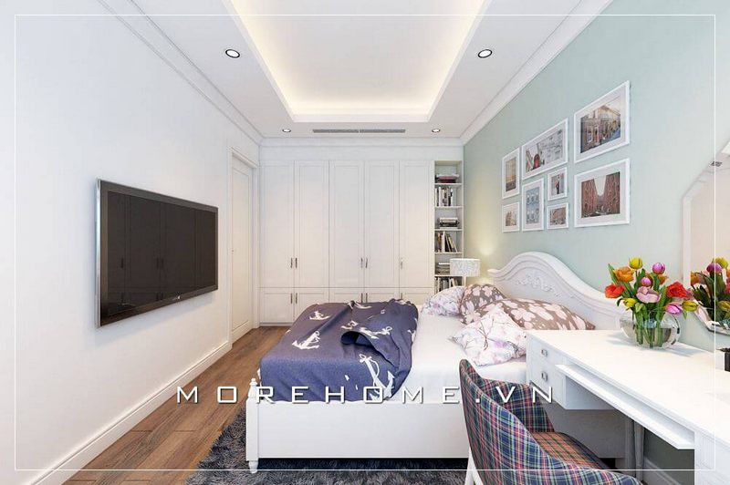 19 Mẫu thiết kế không gian căn hộ chung cư đẹp với tủ áo gỗ tự nhiên cao cấp