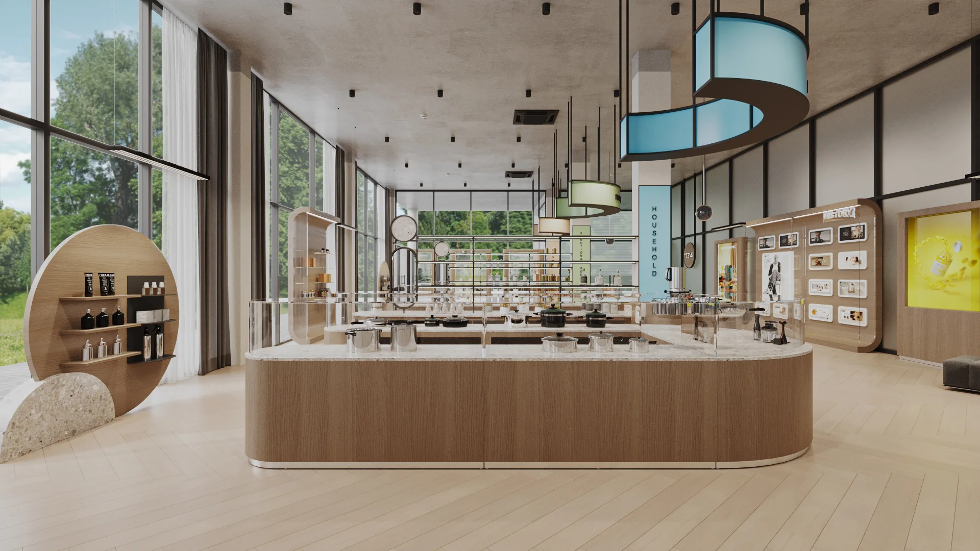 Cách bố trí ánh sáng giúp nổi bật sản phẩm trong showroom